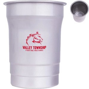 Recycled Aluminum Stadium Party Cup, 21 oz.