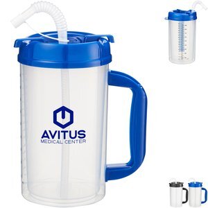 Medical Tumbler with Measurements, 32 oz.