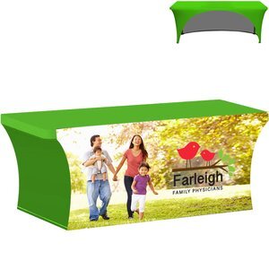 Stretch Table Cover, 6' - Full Color Full Bleed