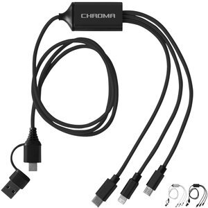 Charging 3-in-1 Cable with Dual Input