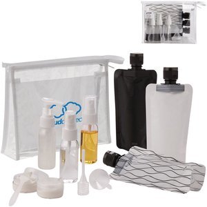 Travel Bottle Set and Pouch