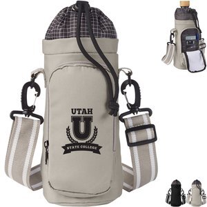 Academy Eco-Friendly Water Bottle Holder w/ Storage Pouch