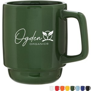 Olly Glossy Ceramic Mug, 16 oz.
