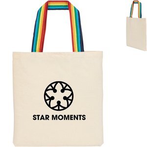 B.Free Rainbow Pride Recycled Cotton Tote Bag