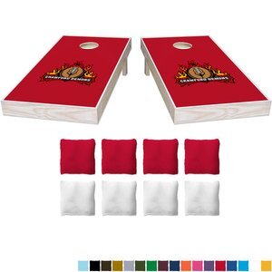Regulation Cornhole Game Set with 8 Bean Bags