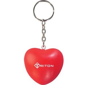 Heart Shape Stress Reliever Keychain