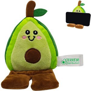 Avocado Phone Pals™ Weighted Plush Phone Holder