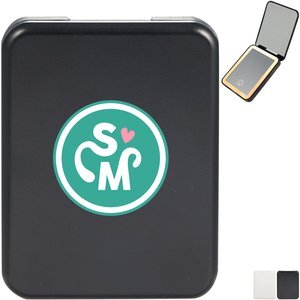 Rechargeable 100% rABS LED Compact Mirror