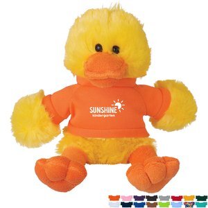 Delightful Plush Duck w/ Shirt, 6"