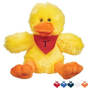 Delightful Plush Duck w/ Bandana, 6"