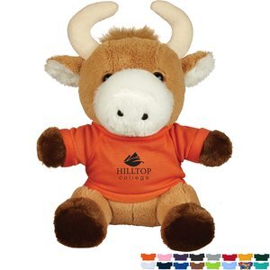 Brave Plush Bull w/ Shirt, 6"