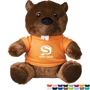 Bucky Plush Beaver w/ Shirt, 6"