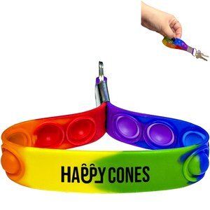 Rainbow Popper with Keychain