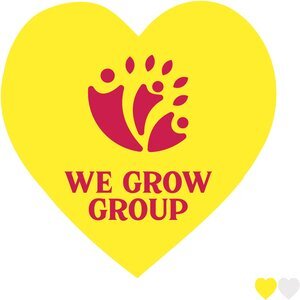 Heart Shape Custom Sticker - Gloss, 3/4"