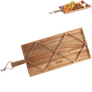 Acacia Grazing Charcuterie Sectioned Serving Board