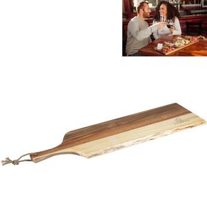 Artisan Acacia Serving Plank Cutting Board, 30"