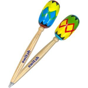 Maraca Wood Pen