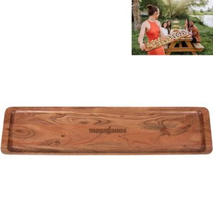 Canapé 36" Acacia Appetizer Serving Tray