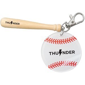 Baseball Bat Keychain