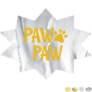 Starburst Shape Custom Sticker - Foil, 1-13/16"