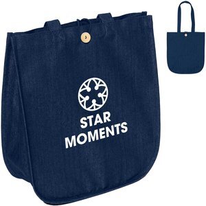 Dan Reusable Cotton Denim Tote