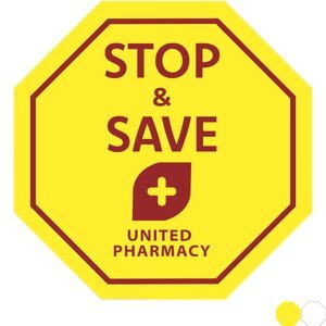 Stop Sign Shape Custom Sticker - Gloss, 2-1/4"