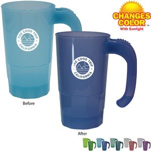 Sun Fun UV Color Changing Stackable Beer Stein, 20oz.
