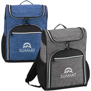 Commuter Recycled Heather Polyester Laptop Backpack