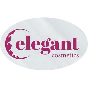 Oval Shape Custom Sticker - Clear, 1-1/2" x 2-1/2"