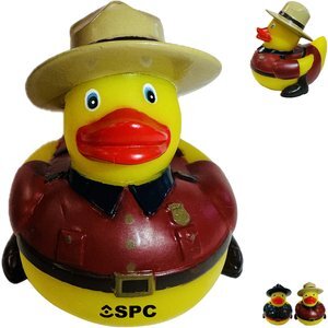 Canadian Mountie Rubber Duck