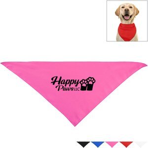Large Triangle rPET Pet Bandana
