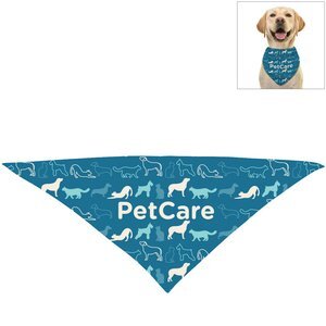 Large Triangle rPET Full Color Dye Sublimated Pet Bandana