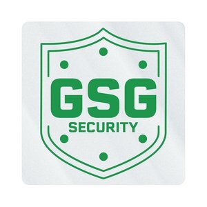 Square Shape Custom Sticker - Clear, 3"