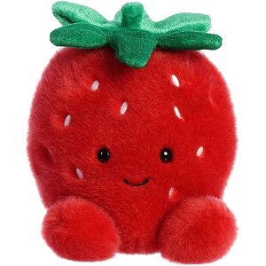 Strawberry Bean Bag Plush, 5"
