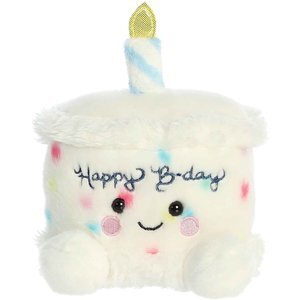 Birthday Cake Bean Bag Plush, 5"