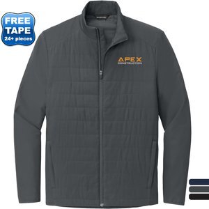 Sport-Tek® Teknical Poly/Spandex Hybrid Men's Jacket