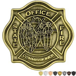 Die Cast Zinc Challenge Coins, 2"