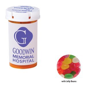 Jelly Beans in a Small Pill Bottle