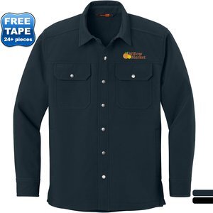 CornerStone® Soft Shell Polyester Men's Shirt Jacket