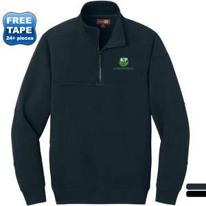 CornerStone® 12oz. Cotton/Poly Tough Fleece Men's Zip Job Shirt