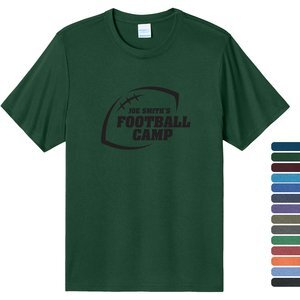 Port & Company® Heather Recycled Poly/Poly Performance Unisex Tee