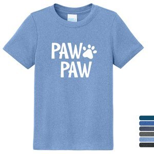 Port & Company® Heather Recycled Poly/Poly Performance Youth Tee