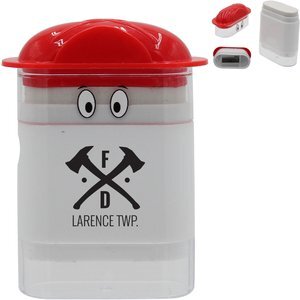 Fire Chief Googly-Eyed Eraser/Sharpener