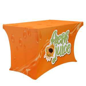 Ultrafit™ Classic Table Throw, 4' Full-Color Full Bleed
