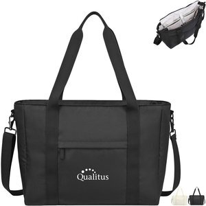 Skyler rPET Twill Work to Weekend Laptop Tote