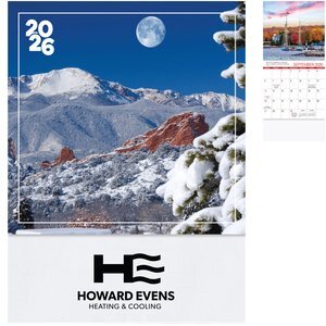 Scenic 2026 Mini Wall Calendar