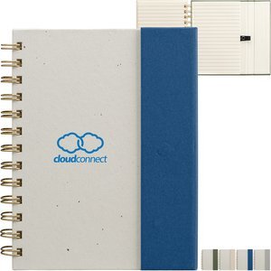 Halden B6 FSC Paper Sticky Note Spiral Notebook, 5.59" x 6.97"