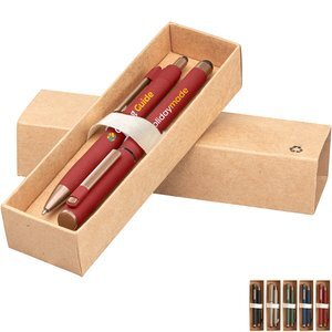 York Recycled Retractable Pen Gift Set