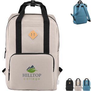 Majesty 300D rPET 15" Laptop Adjustable Strap Backpack