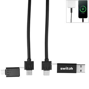 Light-Up 100W Quick Charge Cable, 3'